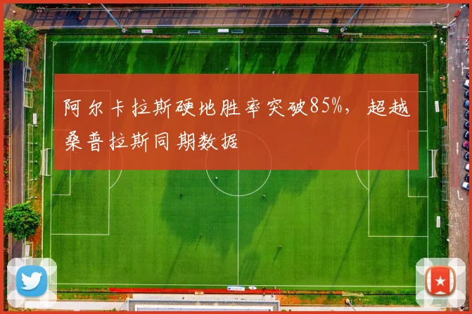 阿尔卡拉斯硬地胜率突破85%，超越桑普拉斯同期数据
